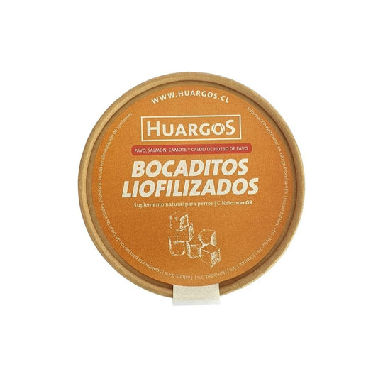 Bocaditos liofilizados de pavo (100 GR)