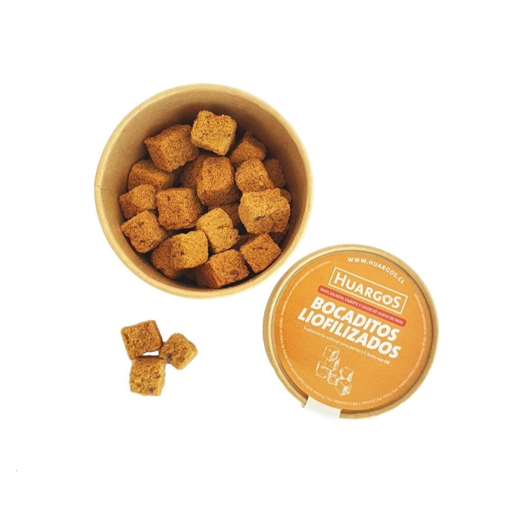 Bocaditos liofilizados de pavo (100 GR)