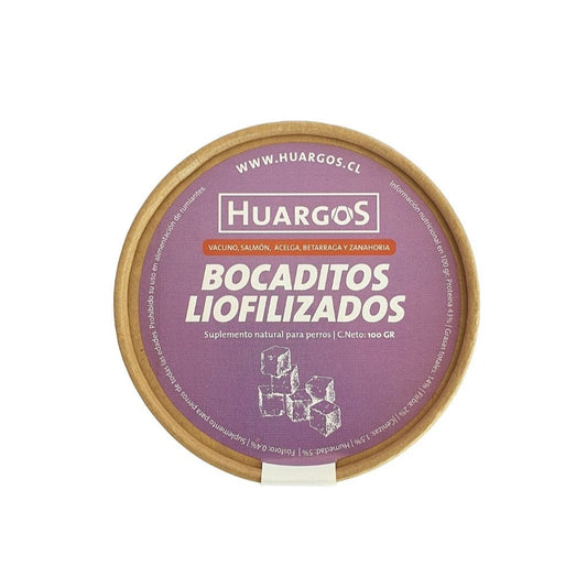 Bocaditos liofilizados de vacuno (100 GR)