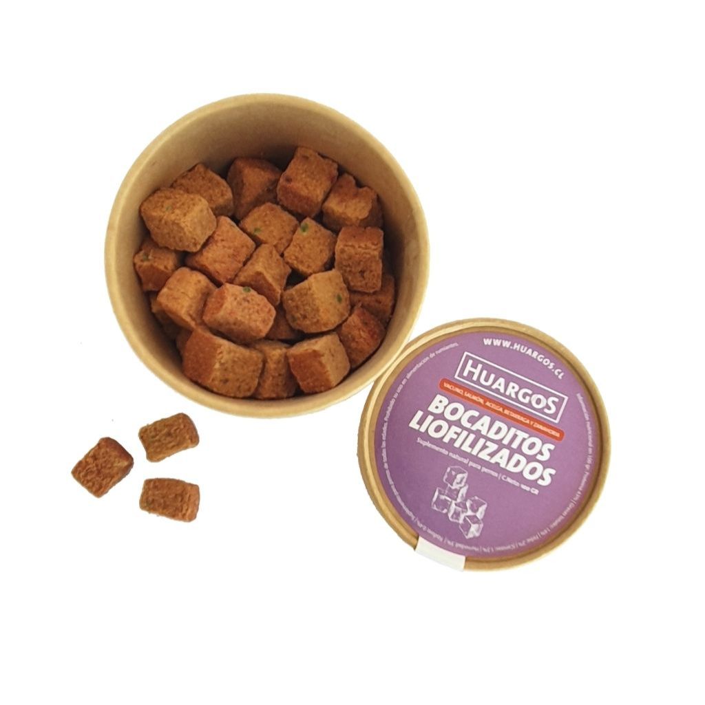 Bocaditos liofilizados de vacuno (100 GR)