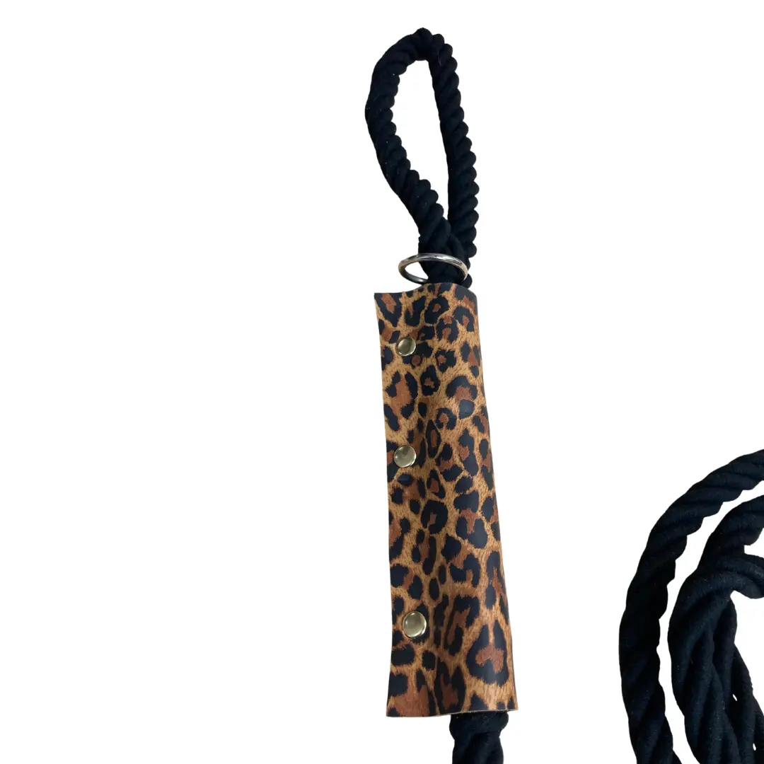 Correa cordel algodón animal print, 2 Metros