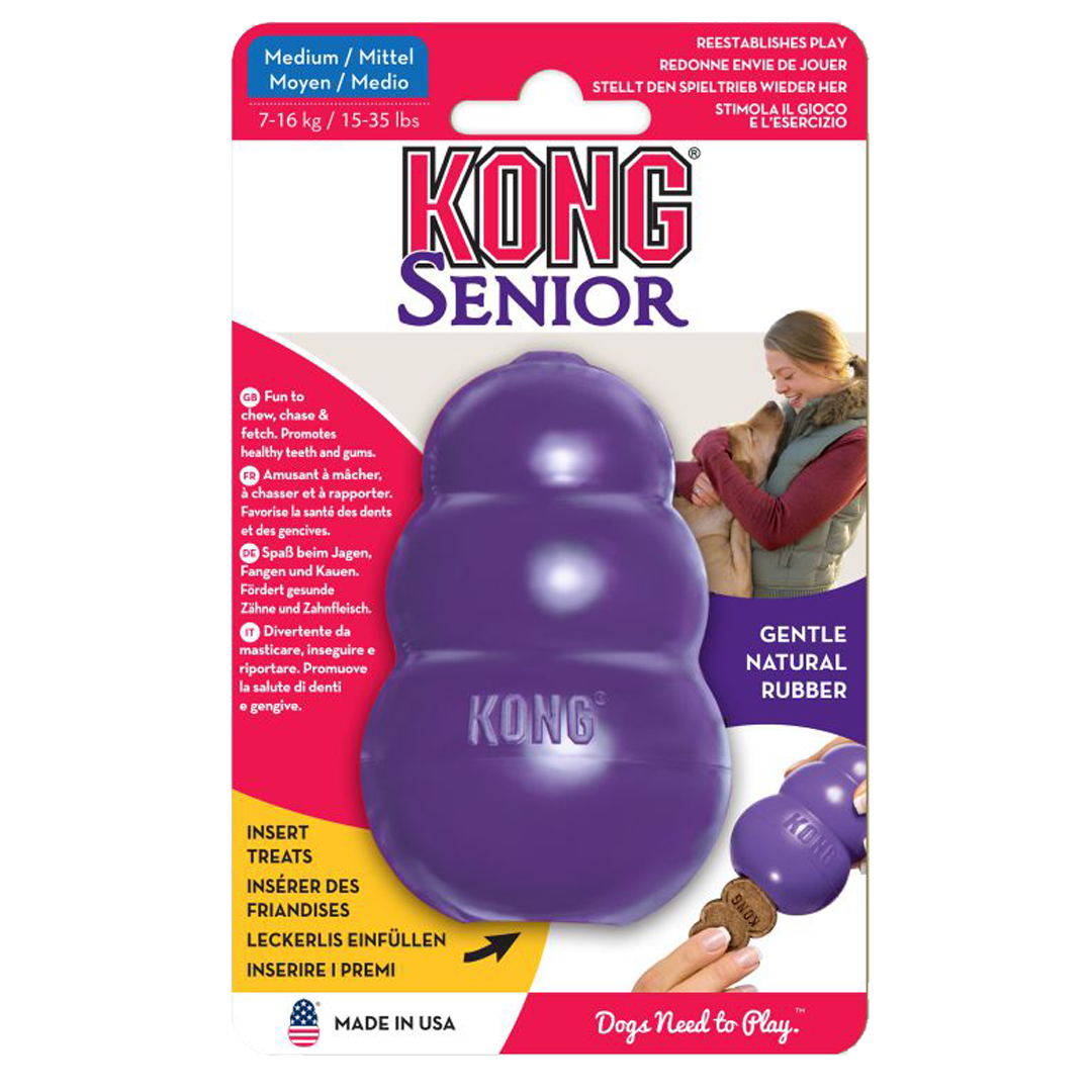 Kong Senior morado talla M