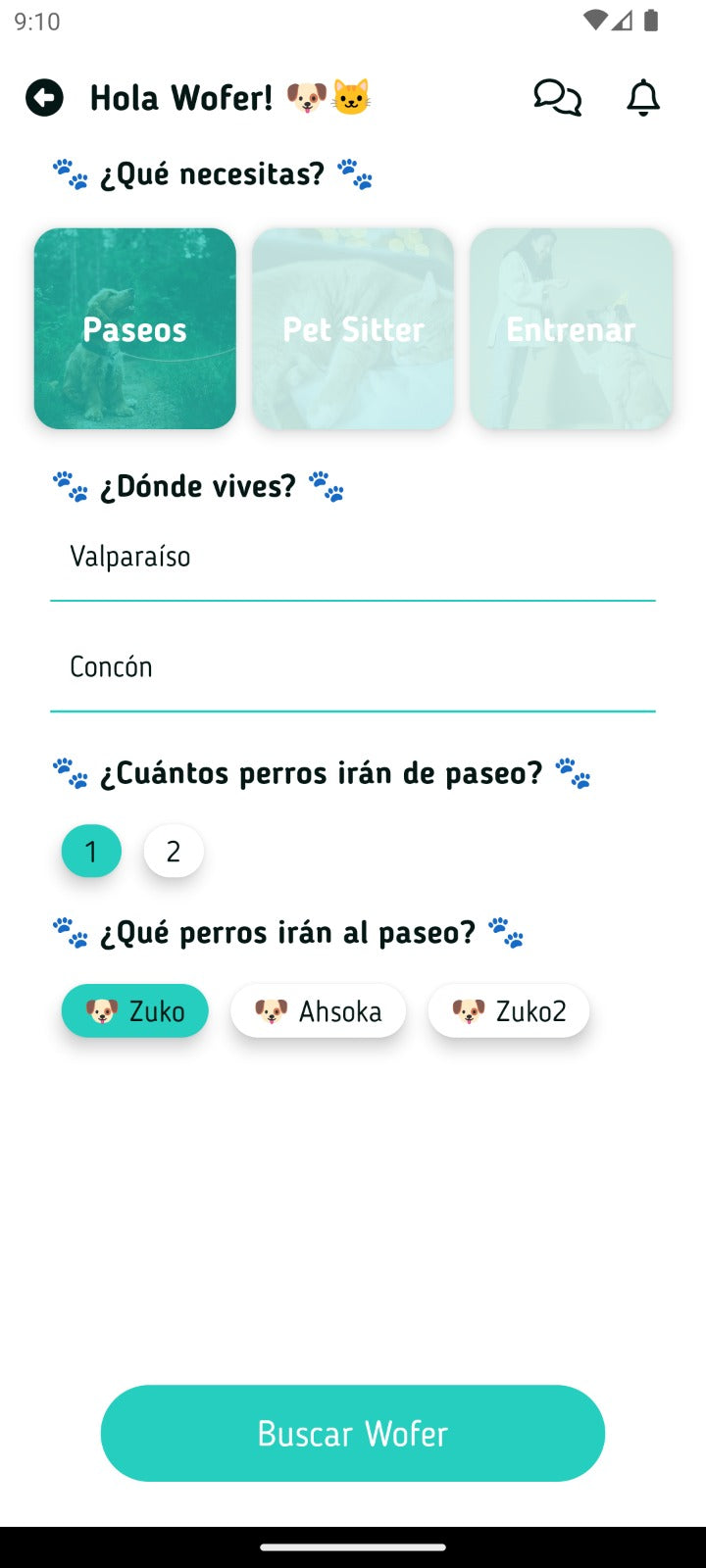 Elige lo que necesitas