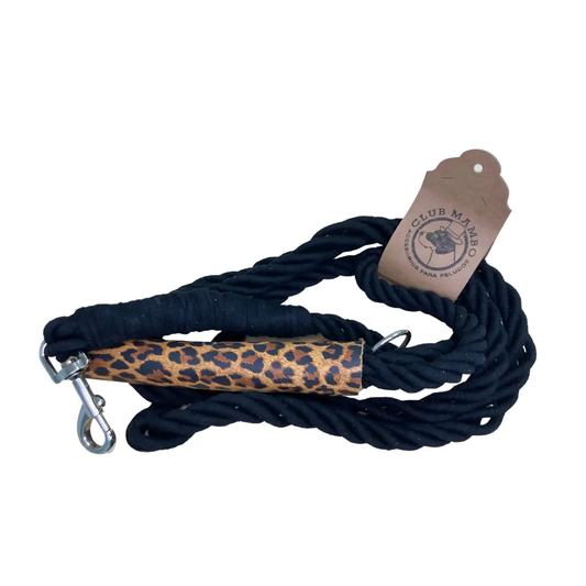 Correa cordel algodón animal print, 2 Metros